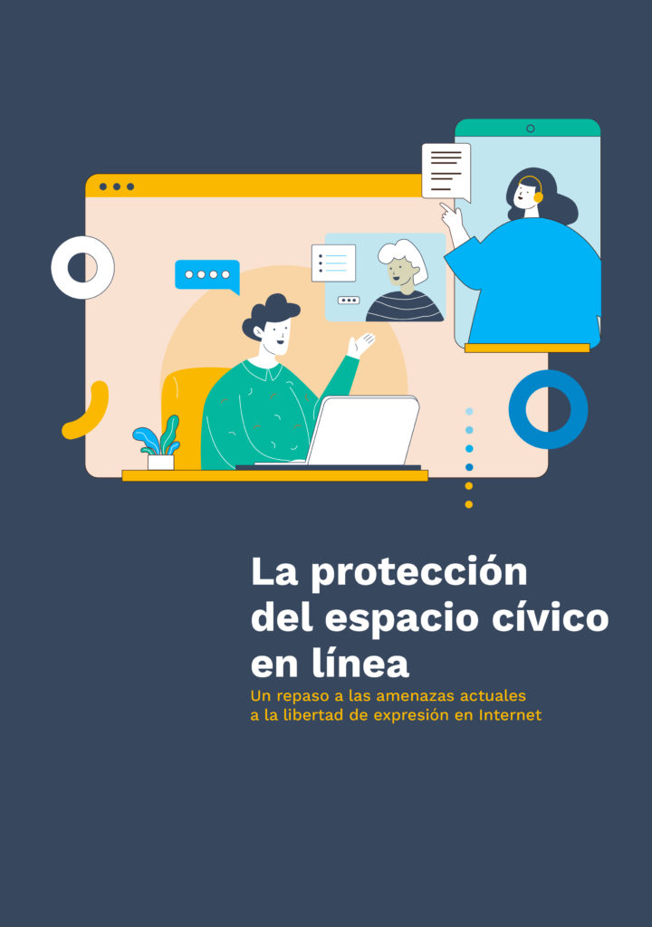 Imagen del informe La protección del espacio cívico en línea